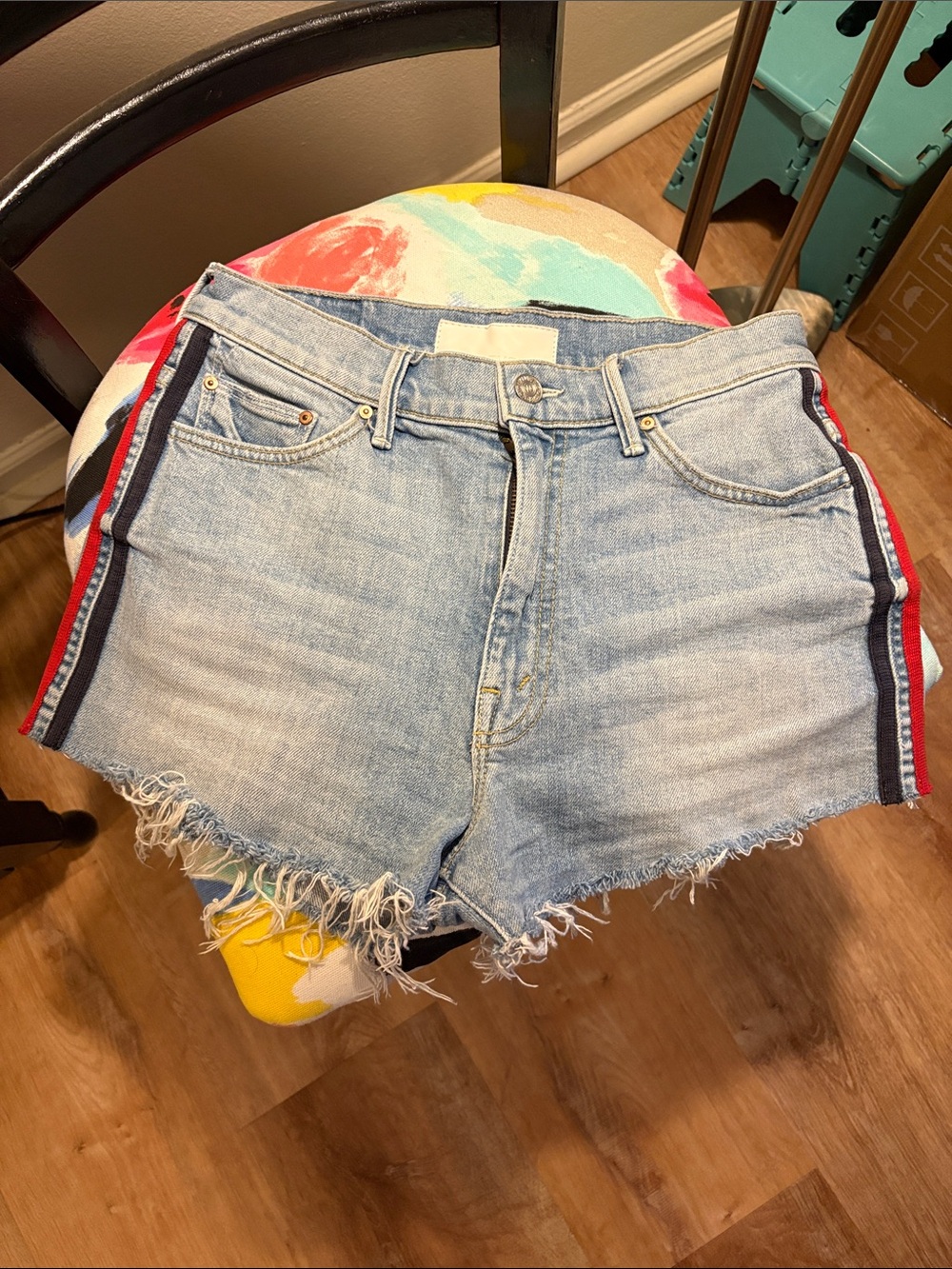 Mother denim shorts